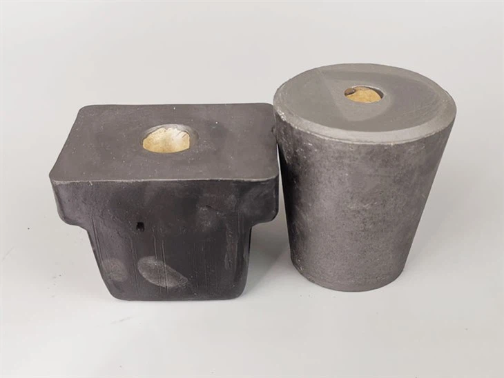 CNC QUICK CHANGE TUNDISH NOZZLE PLATE WITH ZIRCONIA INSERT